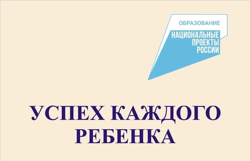 Федеральный проект образование успех каждого ребенка
